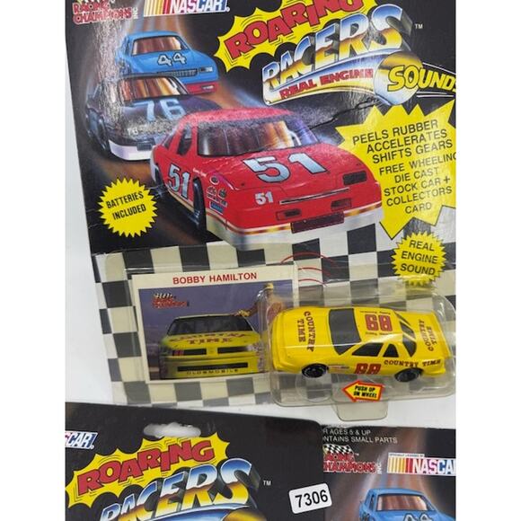 NEW Racing Champions Roaring Racers NASCAR 1990 1:64 Scale Diecasts - 3 Pieces - Picture 2 of 10
